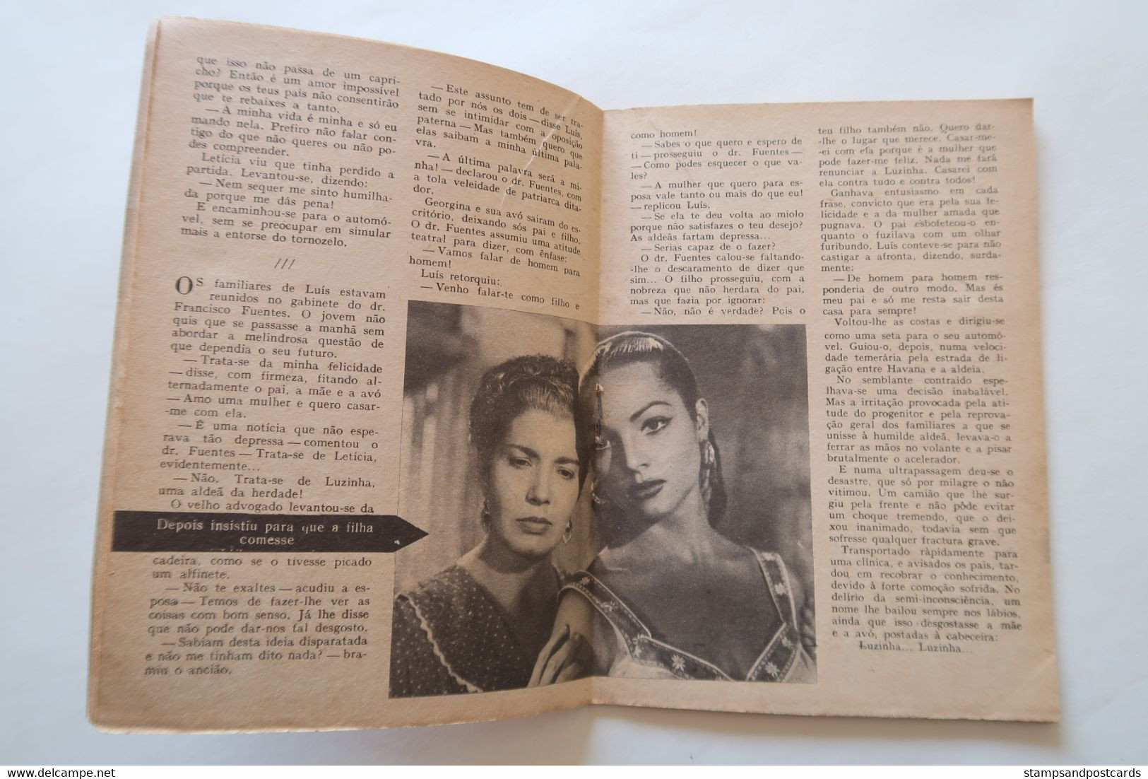 Portugal Revue Cinéma Movies Mag 1955 Frente Al Pecado De Ayer Sarita Montiel González Rubio Dir. Juan Ortega Mexico - Cinéma & Télévision