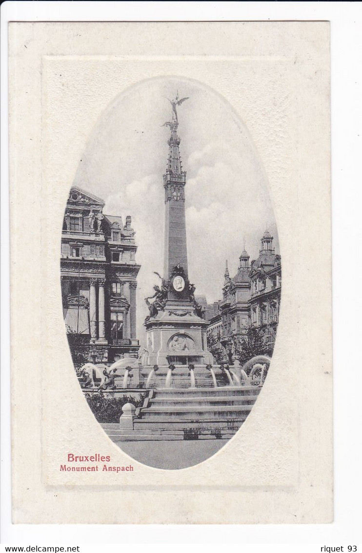 lot 12 cartes embossées- BRUXELLES- vues diverses. voir scans