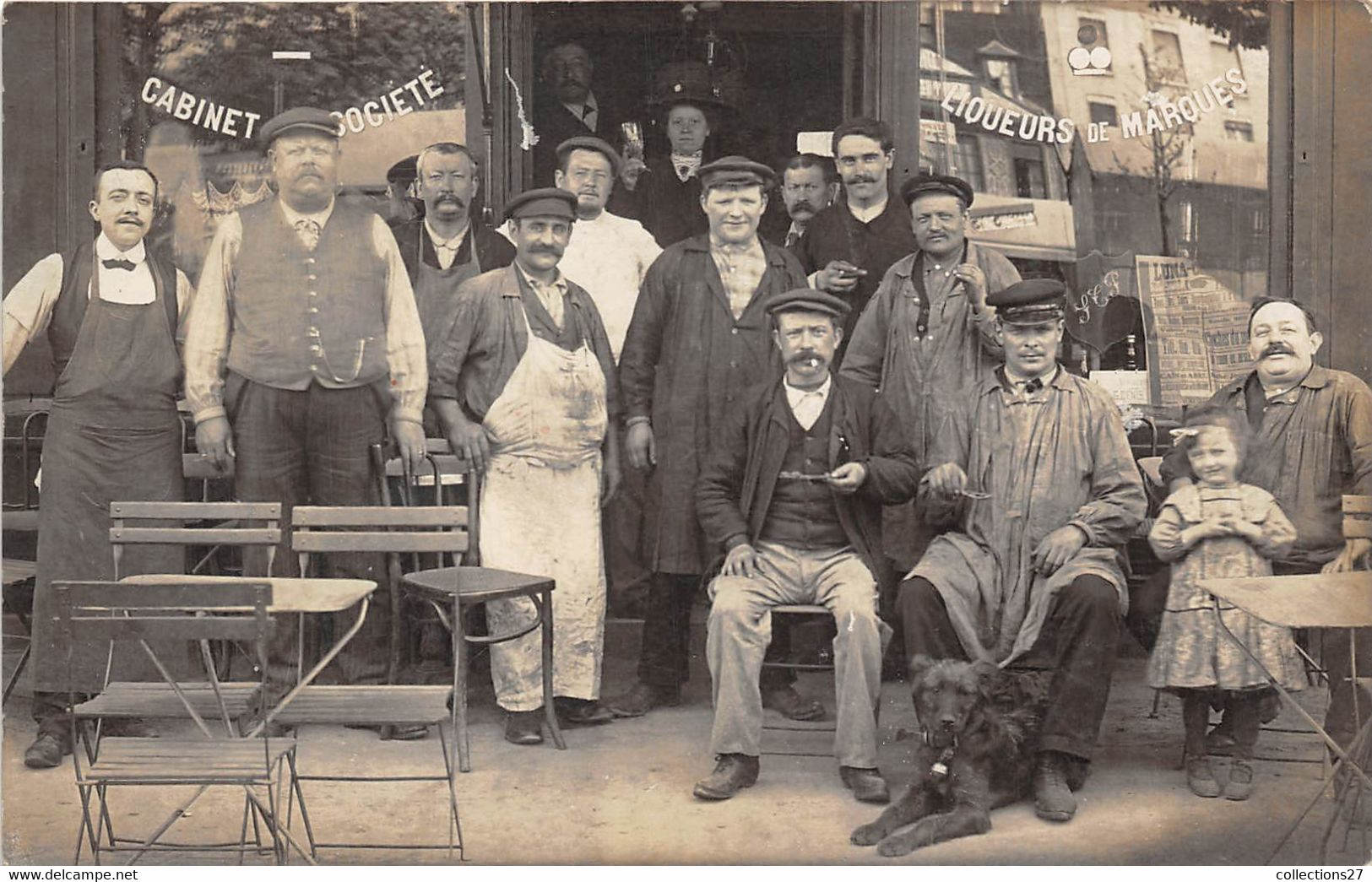 PARIS-CARTE-PHOTO- SCHILTZ- VINS ET RESTAURANT 10 COURS DE VINCENNES 12 EME - Cafés, Hôtels, Restaurants