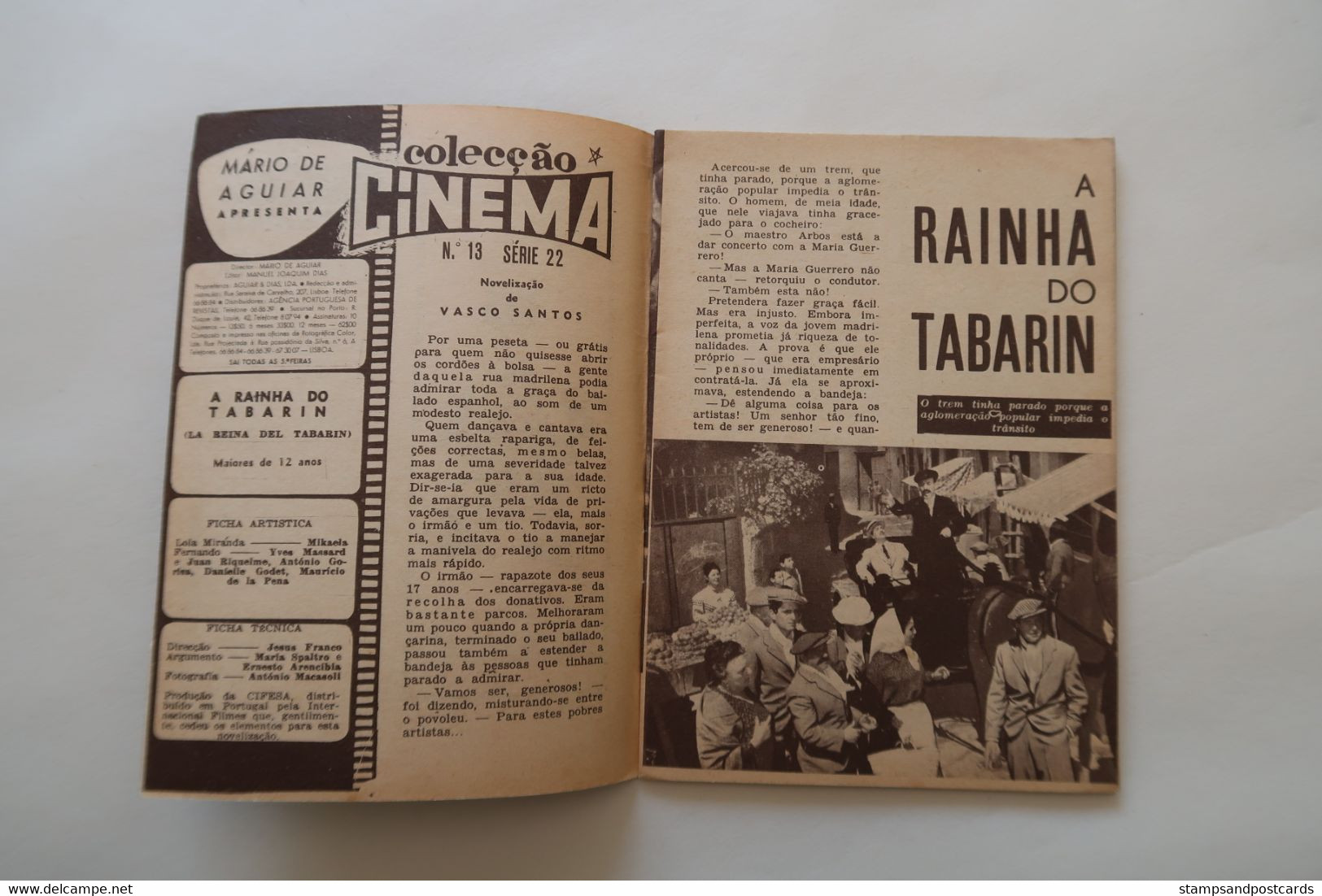 Portugal Revue Cinéma Movies Mag 1960 La Reina Del Tabarín Mikaela Yves Massard Juan Riquelme España Espagne Spain - Bioscoop En Televisie