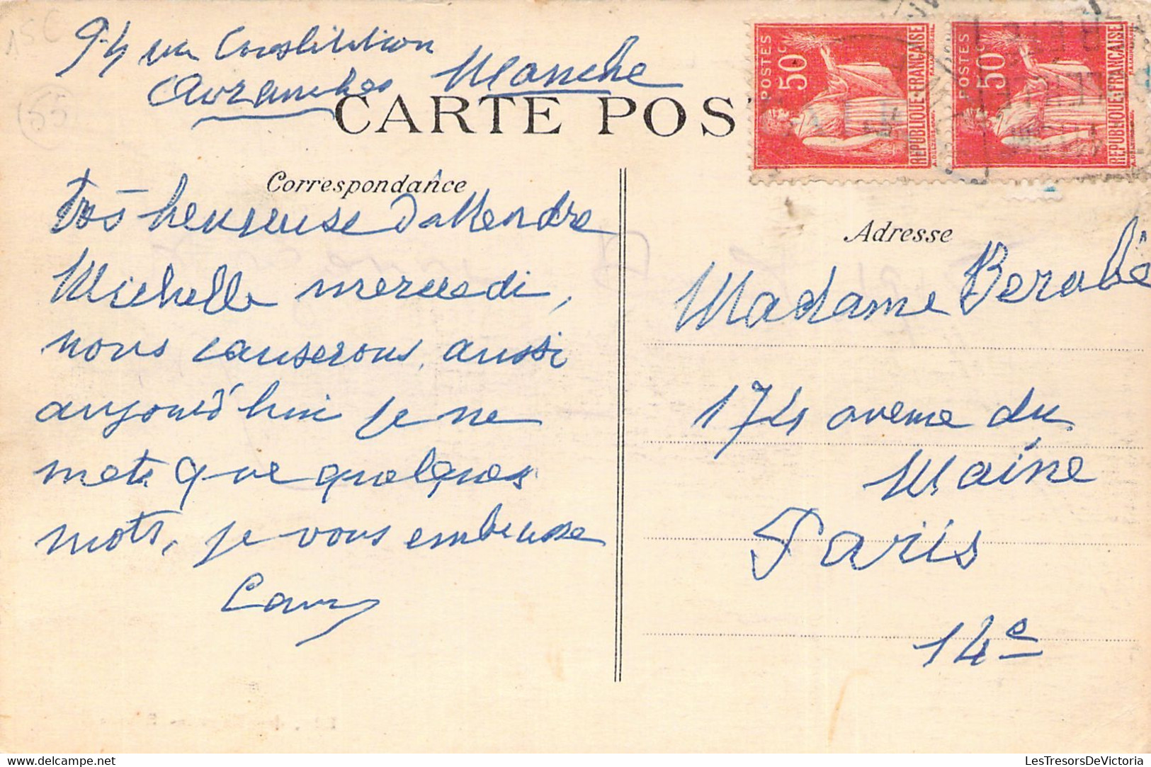 FRANCE - 55 - L'ARGONNE LES ISLETTES - La Gare - Magasins Réunis - Carte Postale Ancienne - Otros & Sin Clasificación