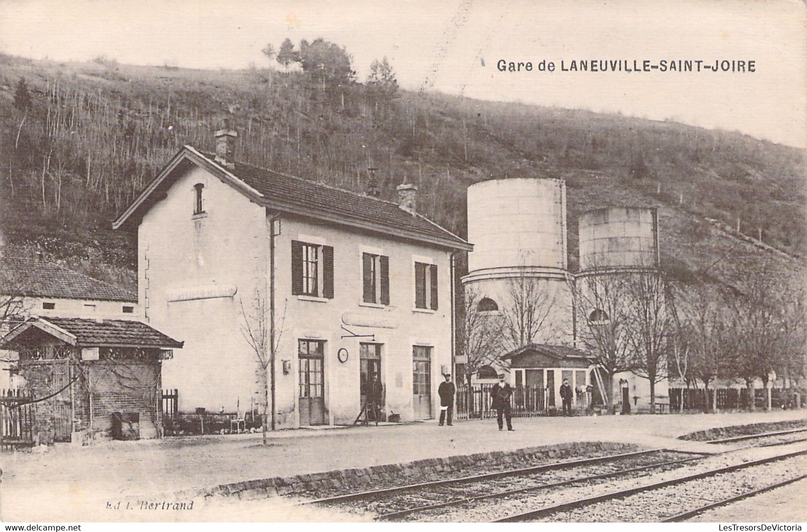 FRANCE - 55 - LA NEUVILLE SAINT JOIRE - La Gare - Ed Bertrand - Carte Postale Ancienne - Andere & Zonder Classificatie