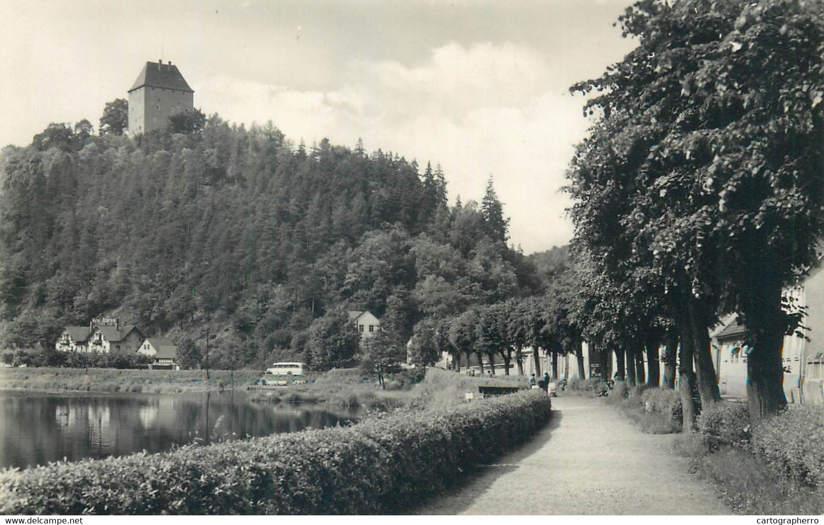 Postcard Germany Ziegenruck Saale - Ziegenrück