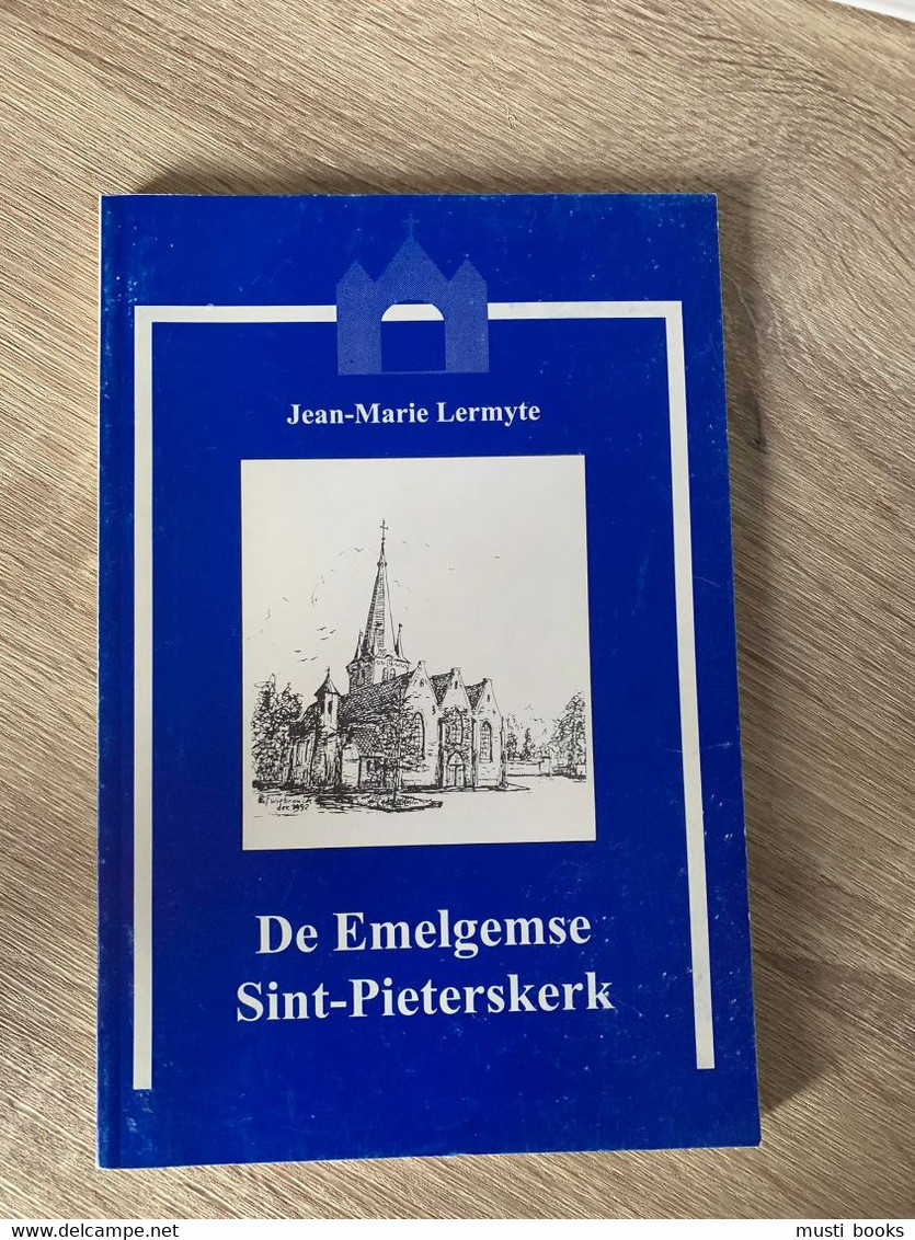 (IZEGEM EMELGEM) De Emelgemse Sint-Pieterskerk. - Izegem