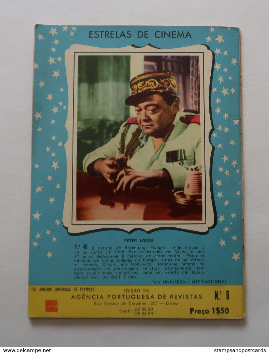 Portugal Revue Cinéma Movies Mag 1957 Boy On A Dolphin Sophia Loren Allan Ladd Clifton Web Dir. Jean Negulesco - Cinema & Television