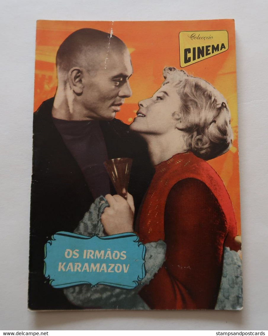 Portugal Revue Cinéma Movies Mag 1958 The Brothers Karamazov Yul Brynner Maria Schell Claire Bloom Dir. Richard Brooks - Bioscoop En Televisie