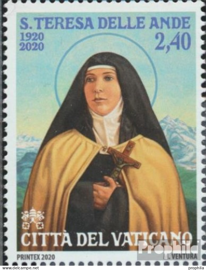 Vatikanstadt 1994 (kompl.Ausg.) Postfrisch 2020 Teresa De Los Andes - Oblitérés