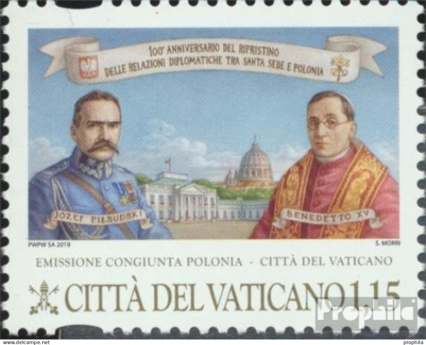 Vatikanstadt 1966 (kompl.Ausg.) Postfrisch 2019 Dipl. Beziehung Mit Polen - Used Stamps
