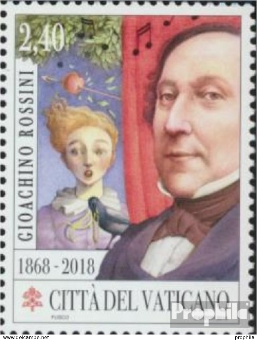 Vatikanstadt 1945 (kompl.Ausg.) Postfrisch 2018 Gioachino Rossini - Usados