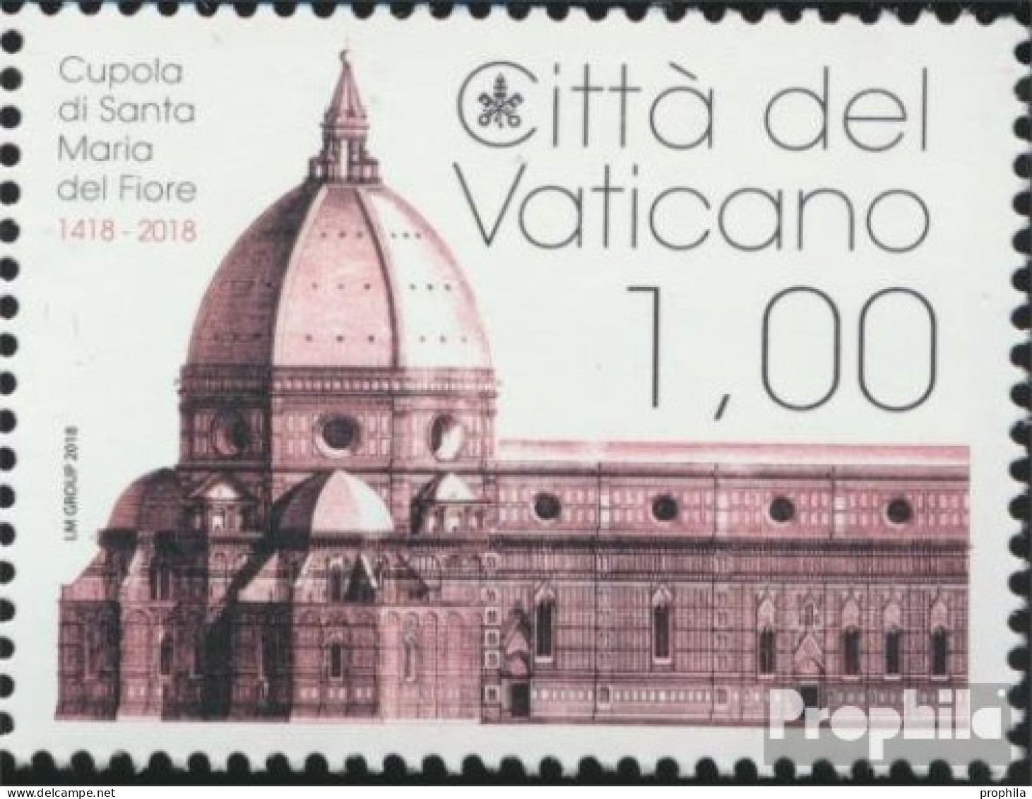 Vatikanstadt 1926 (kompl.Ausg.) Postfrisch 2018 Kuppel Kathedrale Santa Maria - Usati