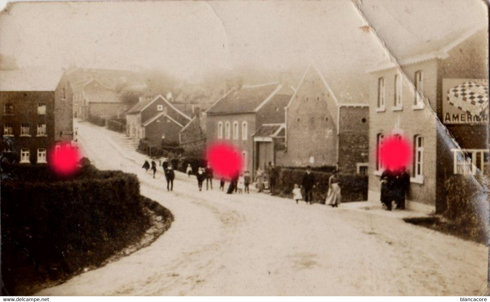 BARCHON  Vers 1910 Carte Photo - Blegny