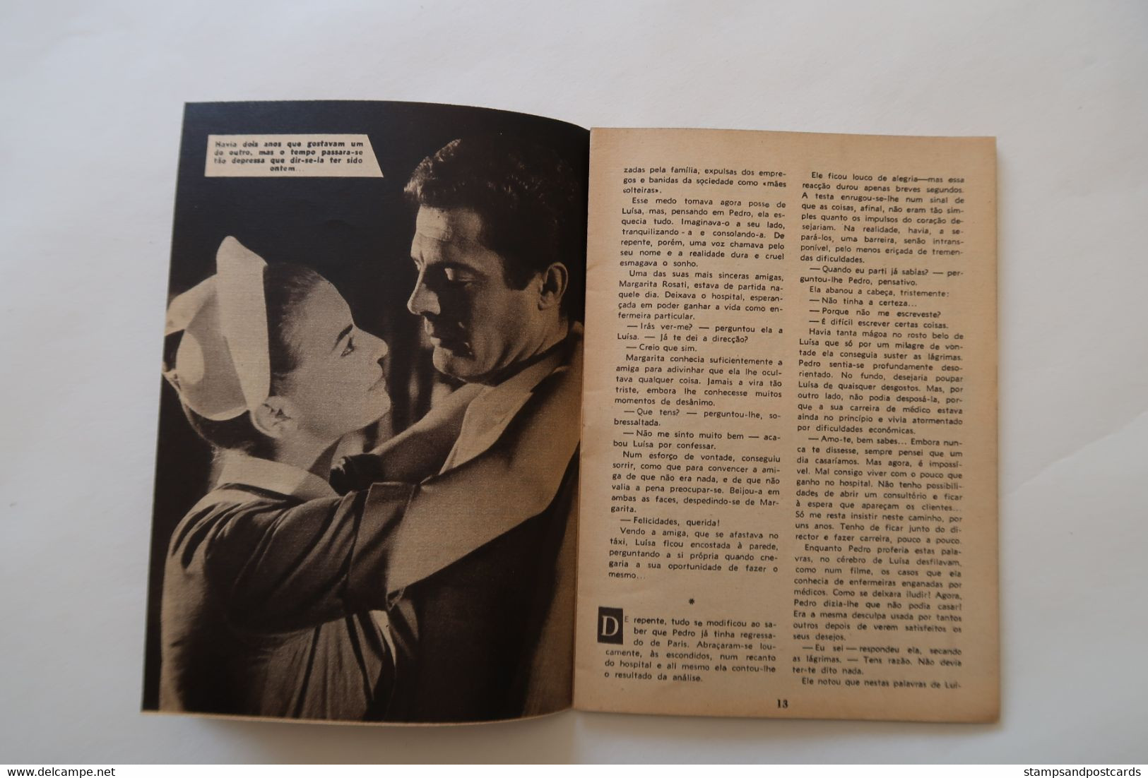 Portugal Revue Cinéma Movies Mag 1957 Il Momento Più Bello Marcello Mastroianni Giovanna Ralli Maria Merzlini - Cine & Televisión