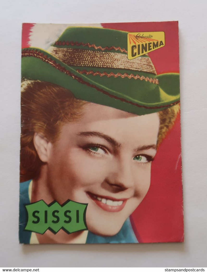 Portugal Revue Cinéma Movies Mag 1955 Sissi Austria Autriche Romy Schneider Karlheinz Böhm Dir Ernest Marischka - Bioscoop En Televisie