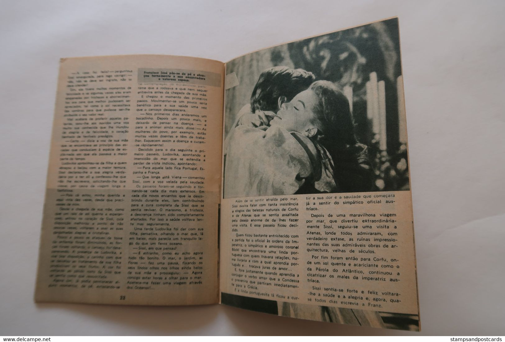 Portugal Revue Cinéma Movies Mag 1957 Sissi III Austria Autriche Romy Schneider Karlheinz Böhm Dir Ernest Marischka - Cinema & Televisione