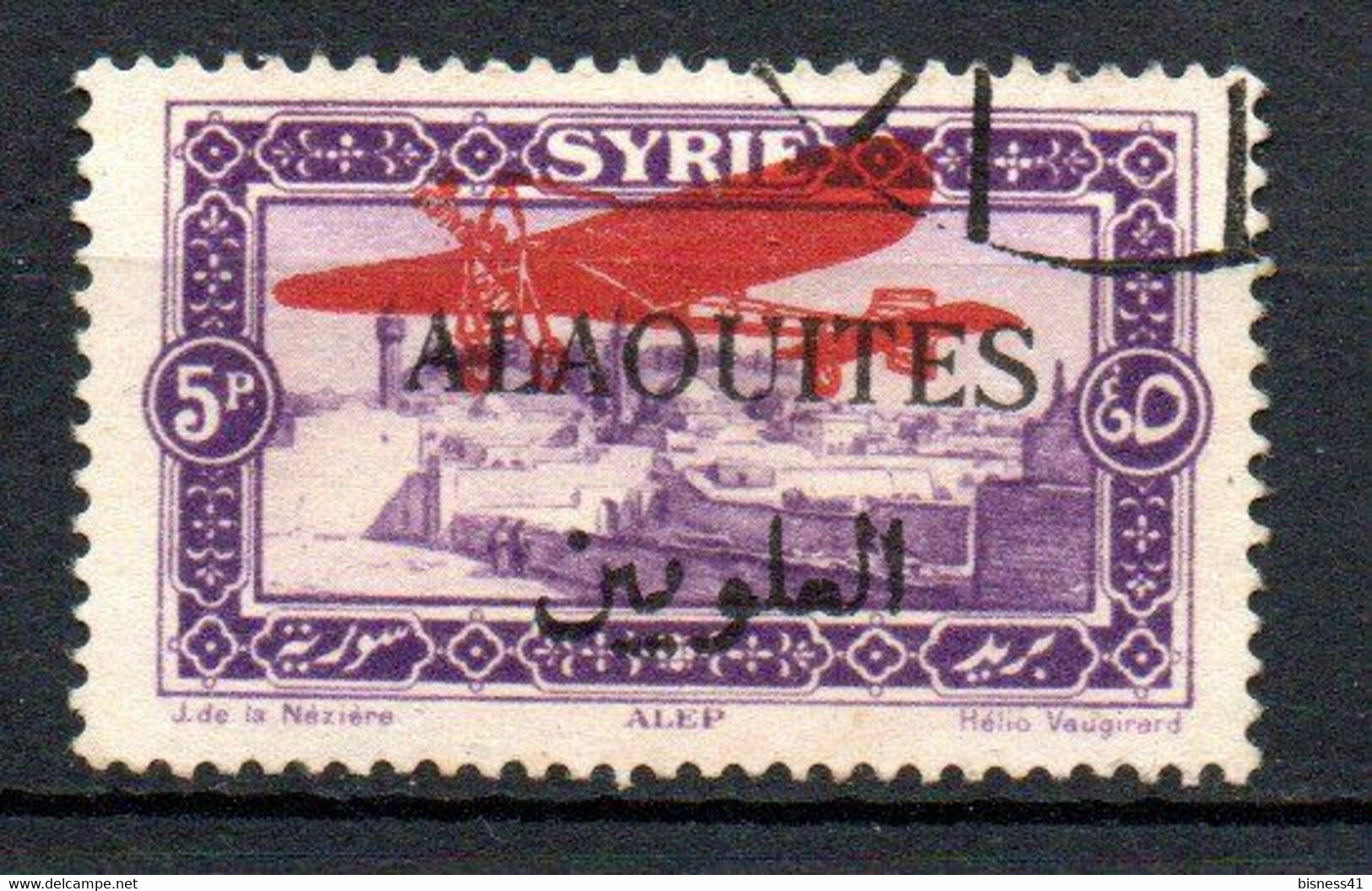 Col33 Colonie Alaouites PA N° 11 Oblitéré Cote : 4,50€ - Used Stamps