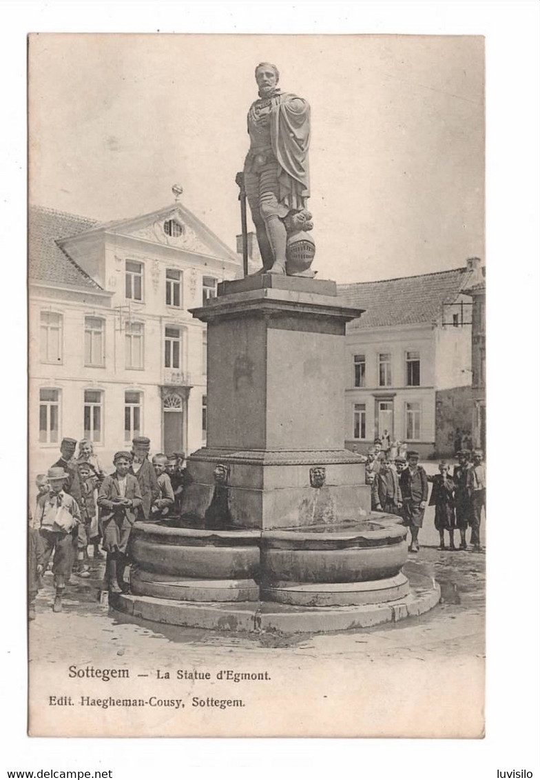 Zottegem Sottegem La Statue D'Egmont - Zottegem