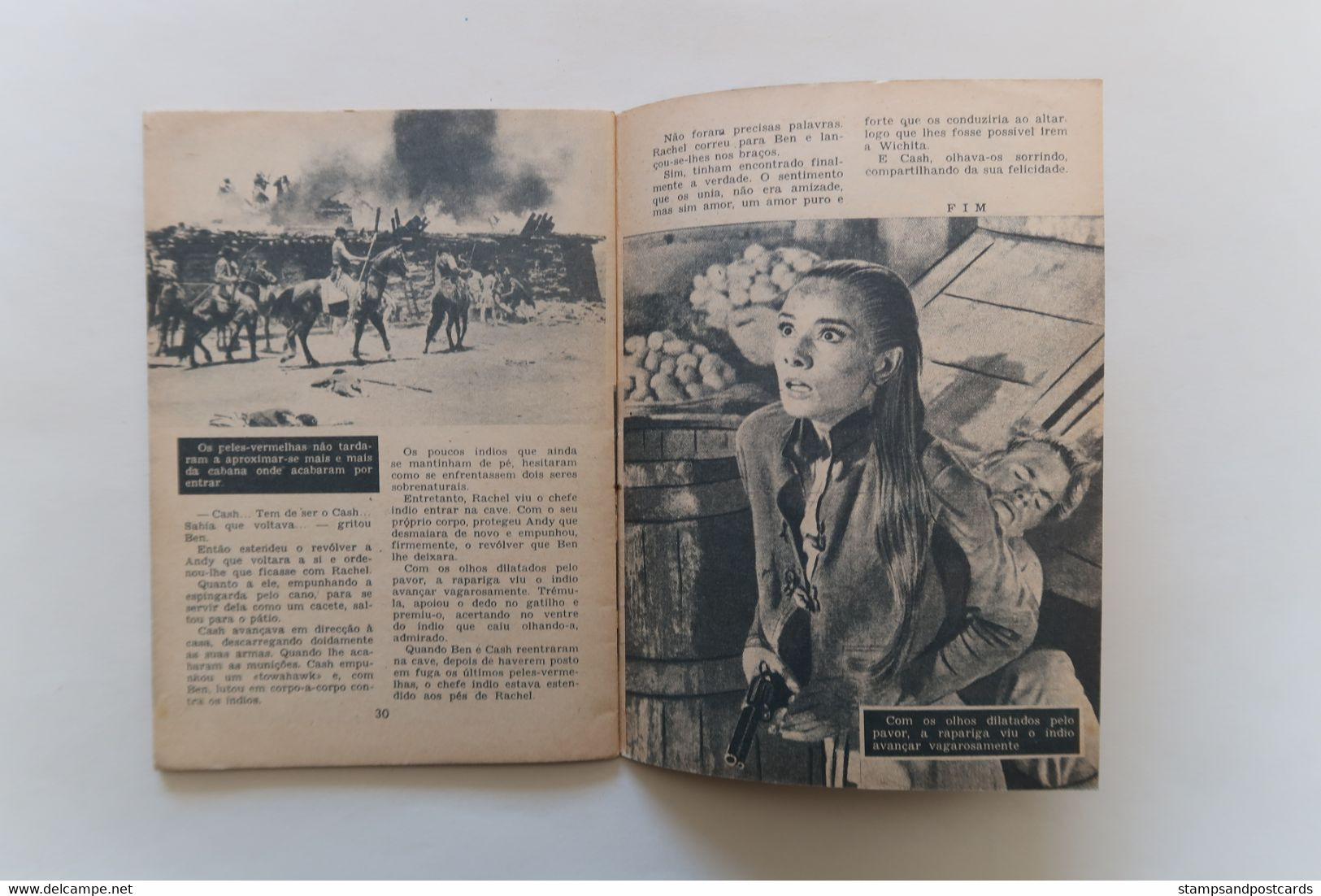 Portugal Revue Cinéma Movies Mag 1960 The Unforgiven Burt Lancaster Audrey Hepburn Dir. John Huston Dorian Gray - Cinéma & Télévision