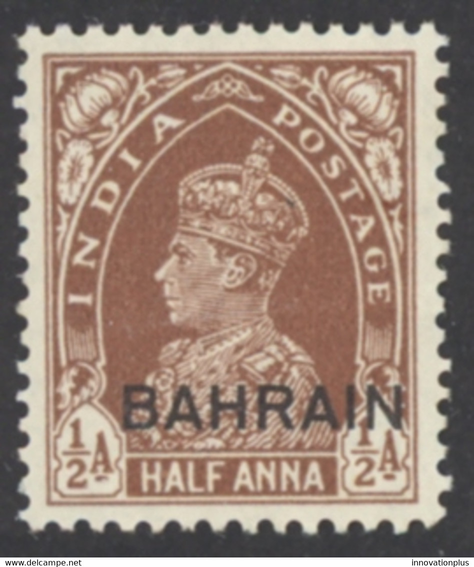 Bahrain Sc# 21 MH 1938-1941 ½a Overprints - Bahrain (...-1965)