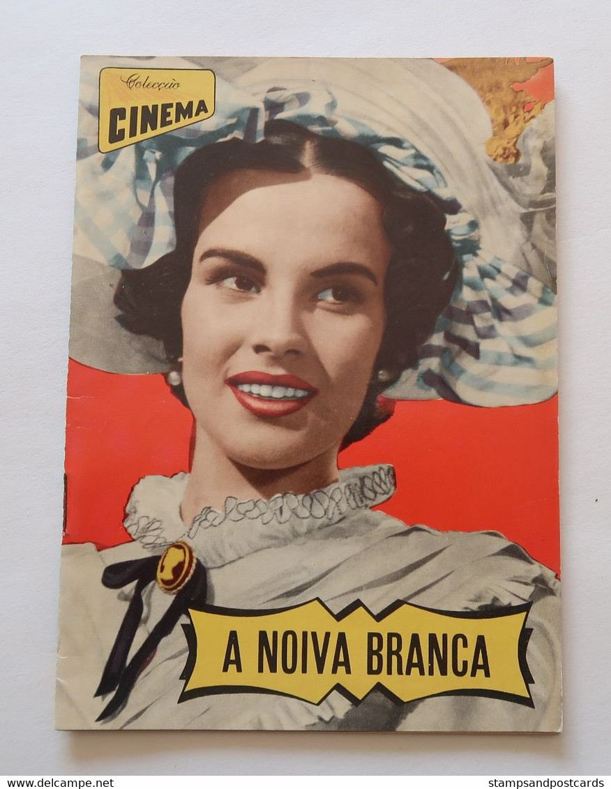 Portugal Revue Cinéma Movies Mag 1954 Casta Diva Antonella Lualdi Nadia Gray Maurice Ronet Dir. Carmine Gallose Italia - Bioscoop En Televisie