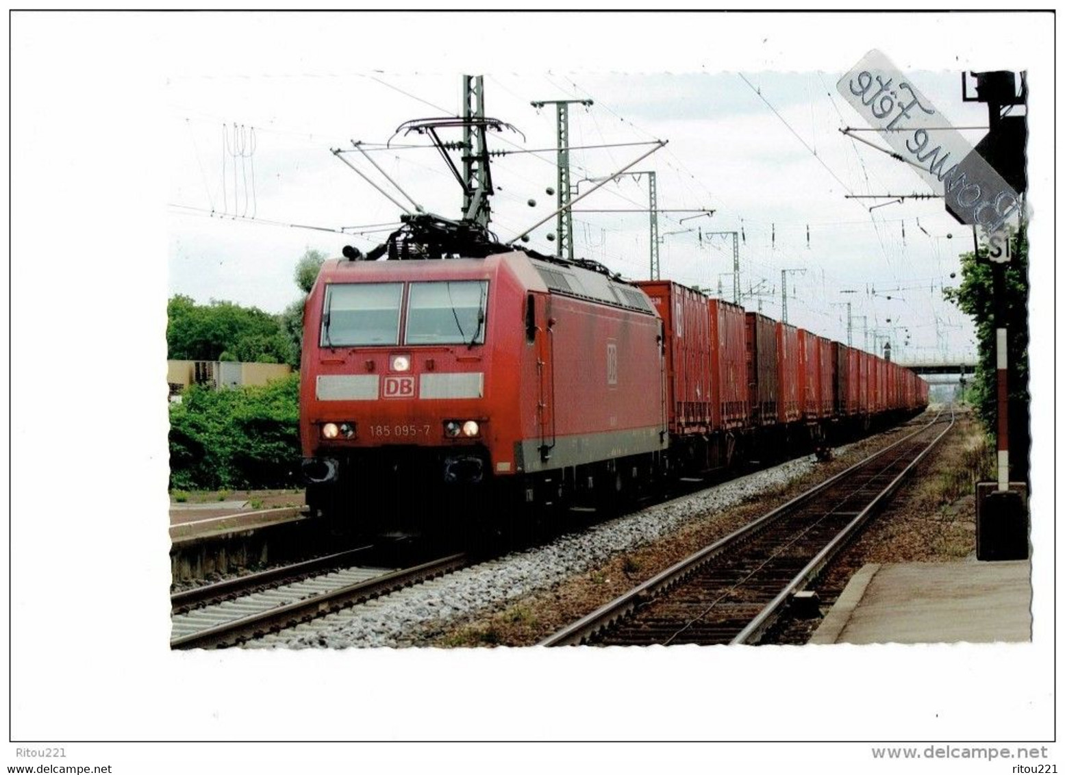 Cpm - ALLEMAGNE - Müllheim  - TRAIN  - 2005 - - Müllheim