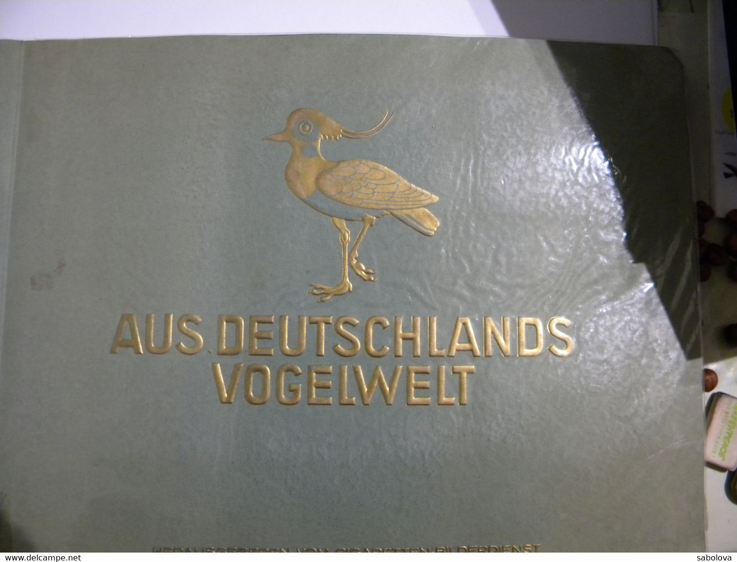 1932 Enfantina Livre D'images Sur Oiseaux "aus Deutschlands Vogelwelt". 38*28,5 Cm. Cigaretten Bilderdienst. 200 Images - Animals