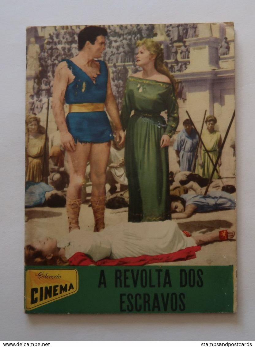 Portugal Revue Cinéma Movies Mag 1960 La Rivolta Degli Schiavi Rhonda Fleming Lang Jeffries Italia Jeanne Moreau - Kino & Fernsehen