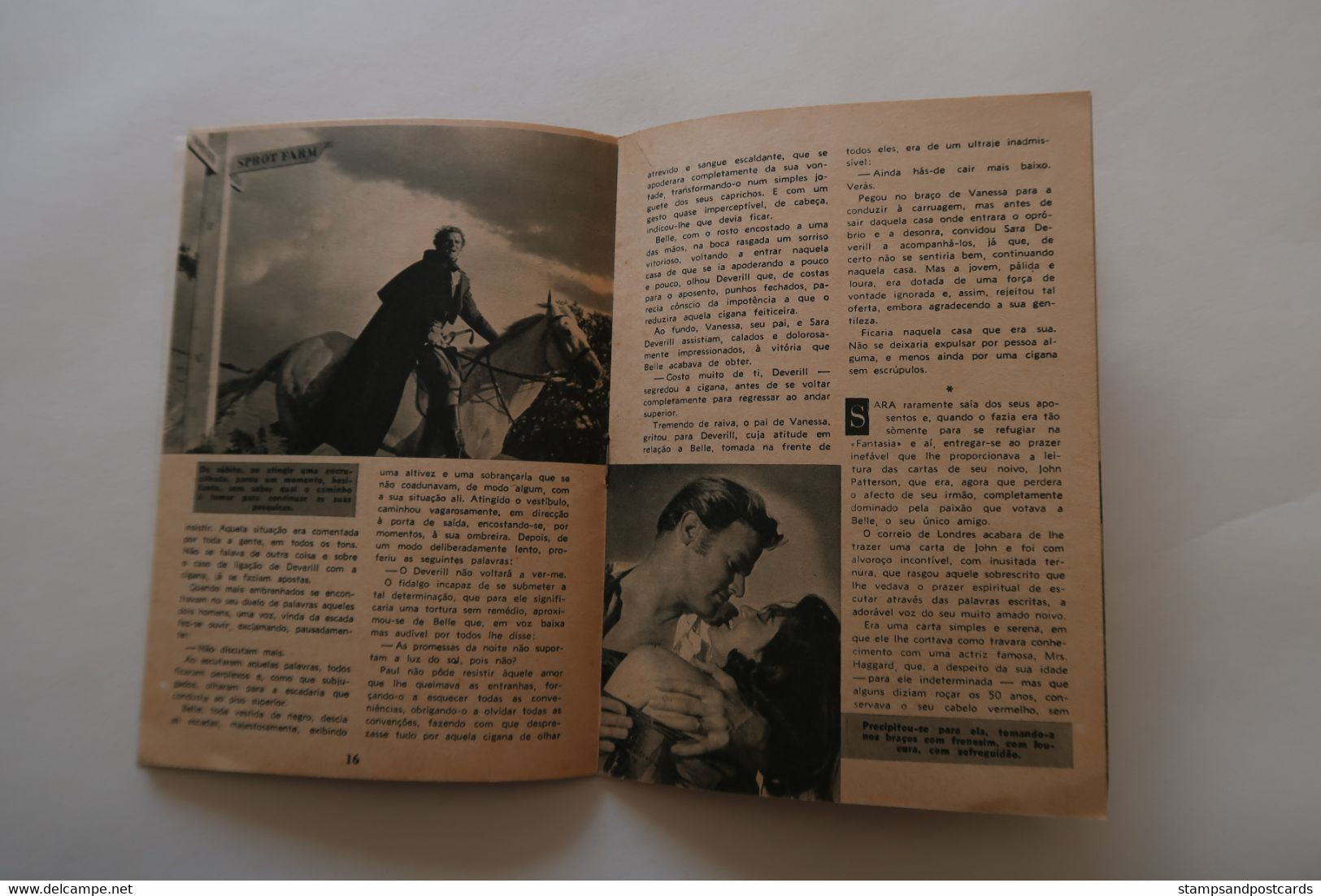 Portugal Revue Cinéma Movies Mag 1958 The Gypsy And The Gentleman Melina Mercouri Keith Michell Dir. Joseph Losey - Cinema & Television