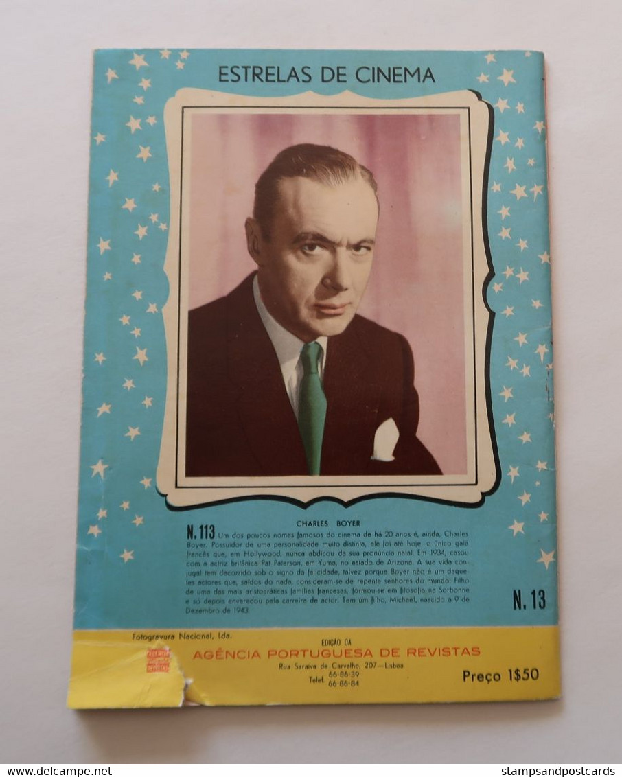 Portugal Revue Cinéma Movies Mag 1958 The Gypsy And The Gentleman Melina Mercouri Keith Michell Dir. Joseph Losey - Cinéma & Télévision