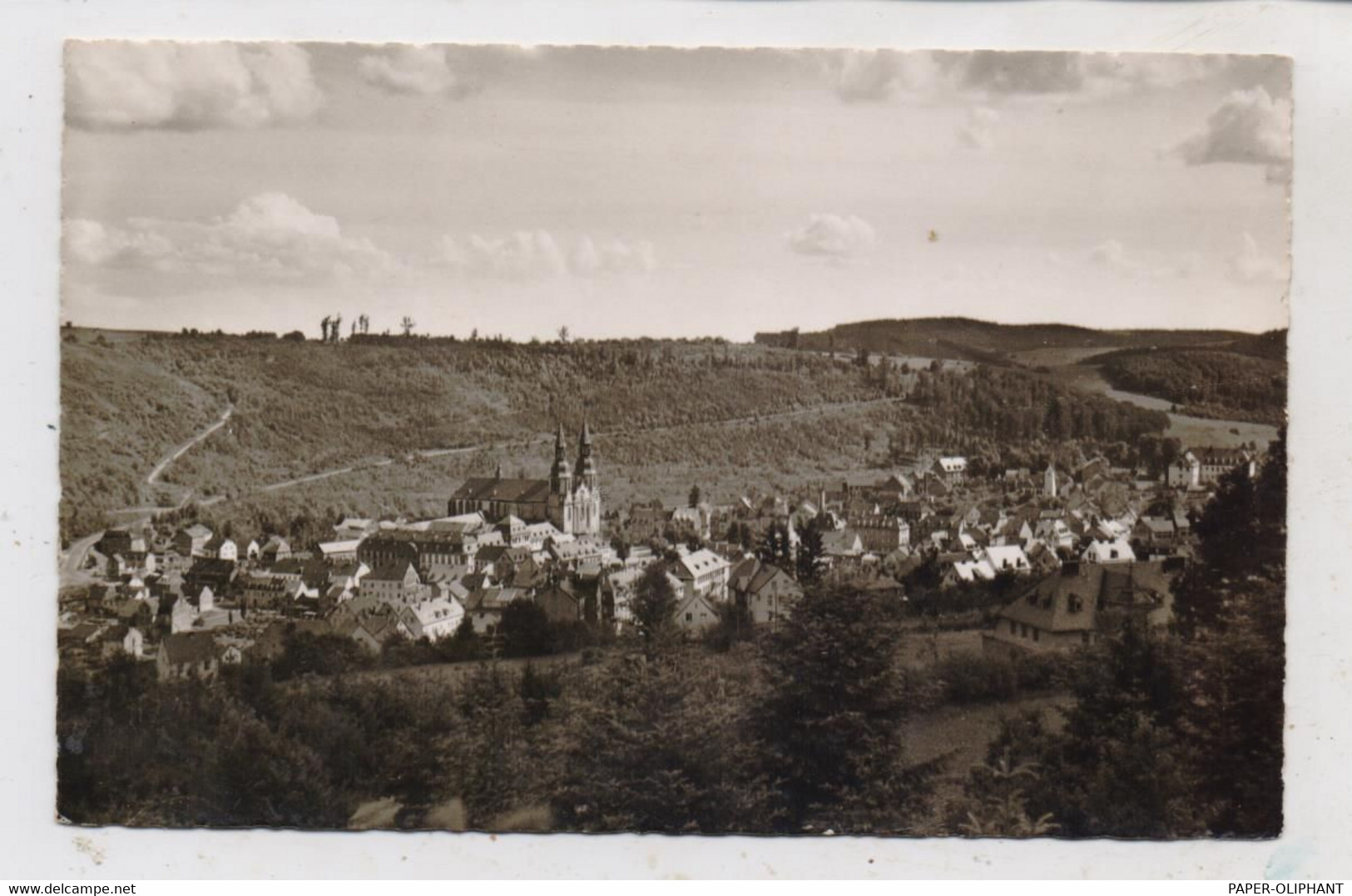 5540 PRÜM, Gesamtansicht, 50er Jahre, Foto Pfingstmann - Prüm