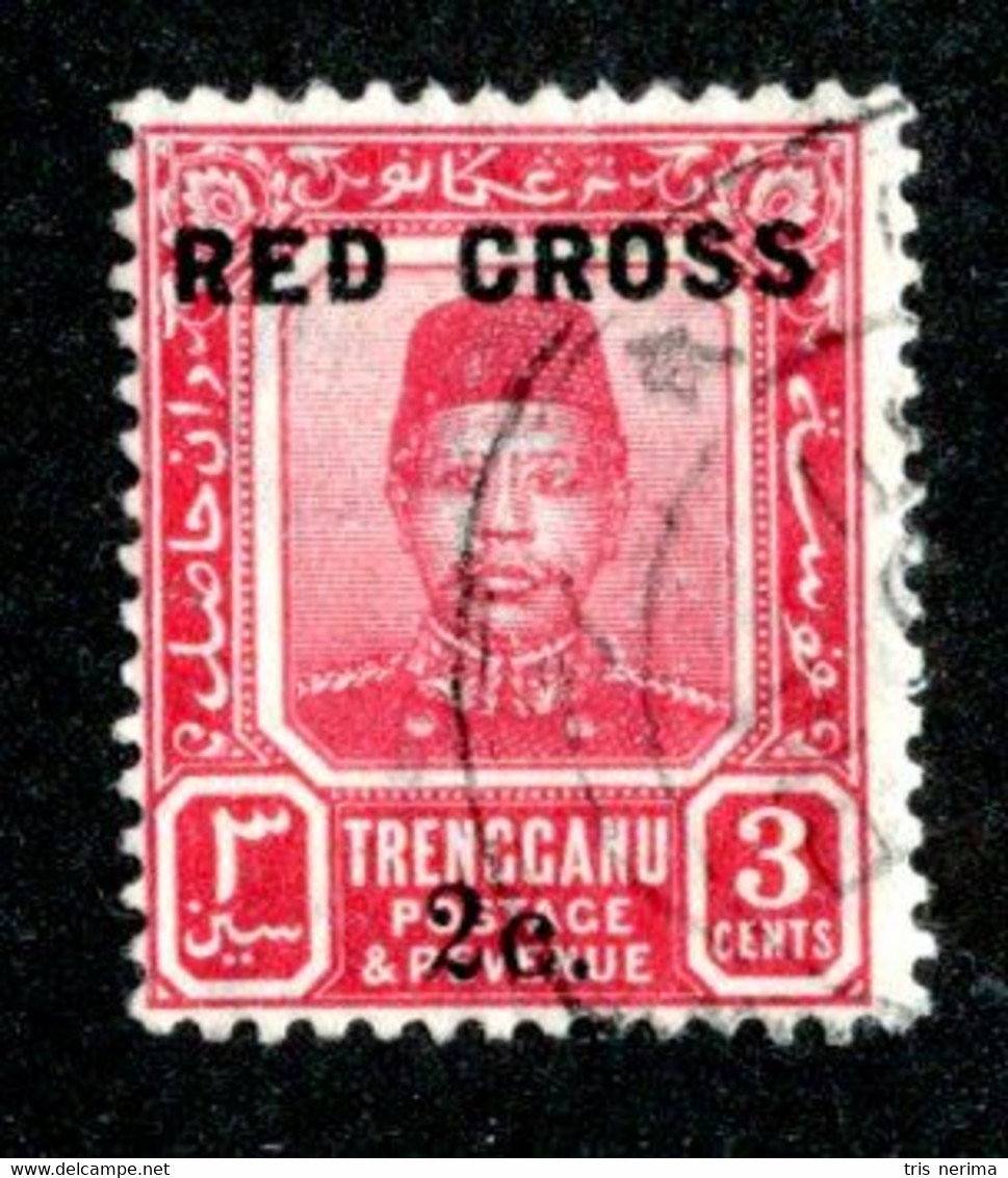 330 BCx Trengganu 1917 SG 19 Used ( All Offers 20% Off! ) - Trengganu