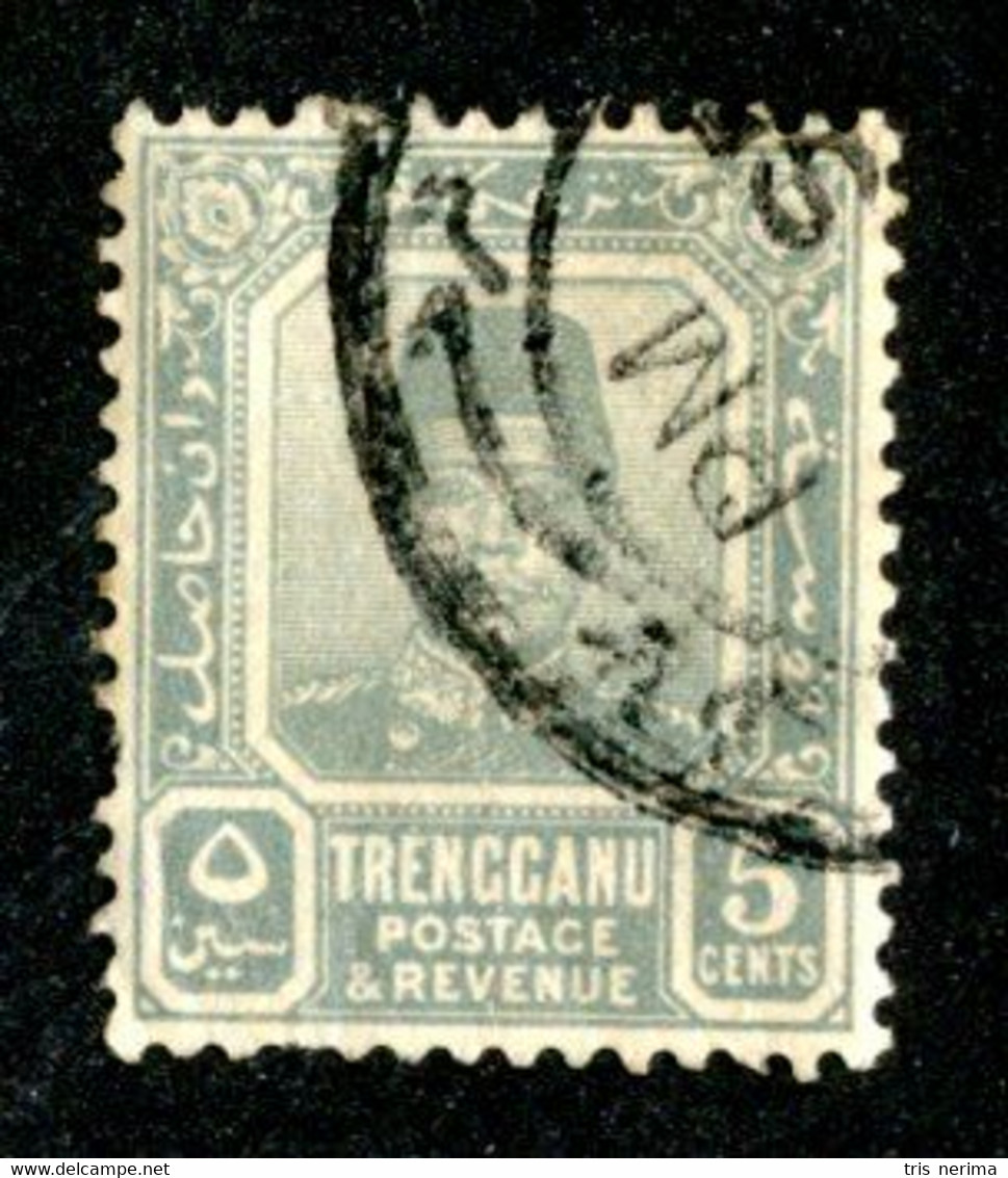 332 BCx Trengganu 1910 Scott 7 Used ( All Offers 20% Off! ) - Trengganu