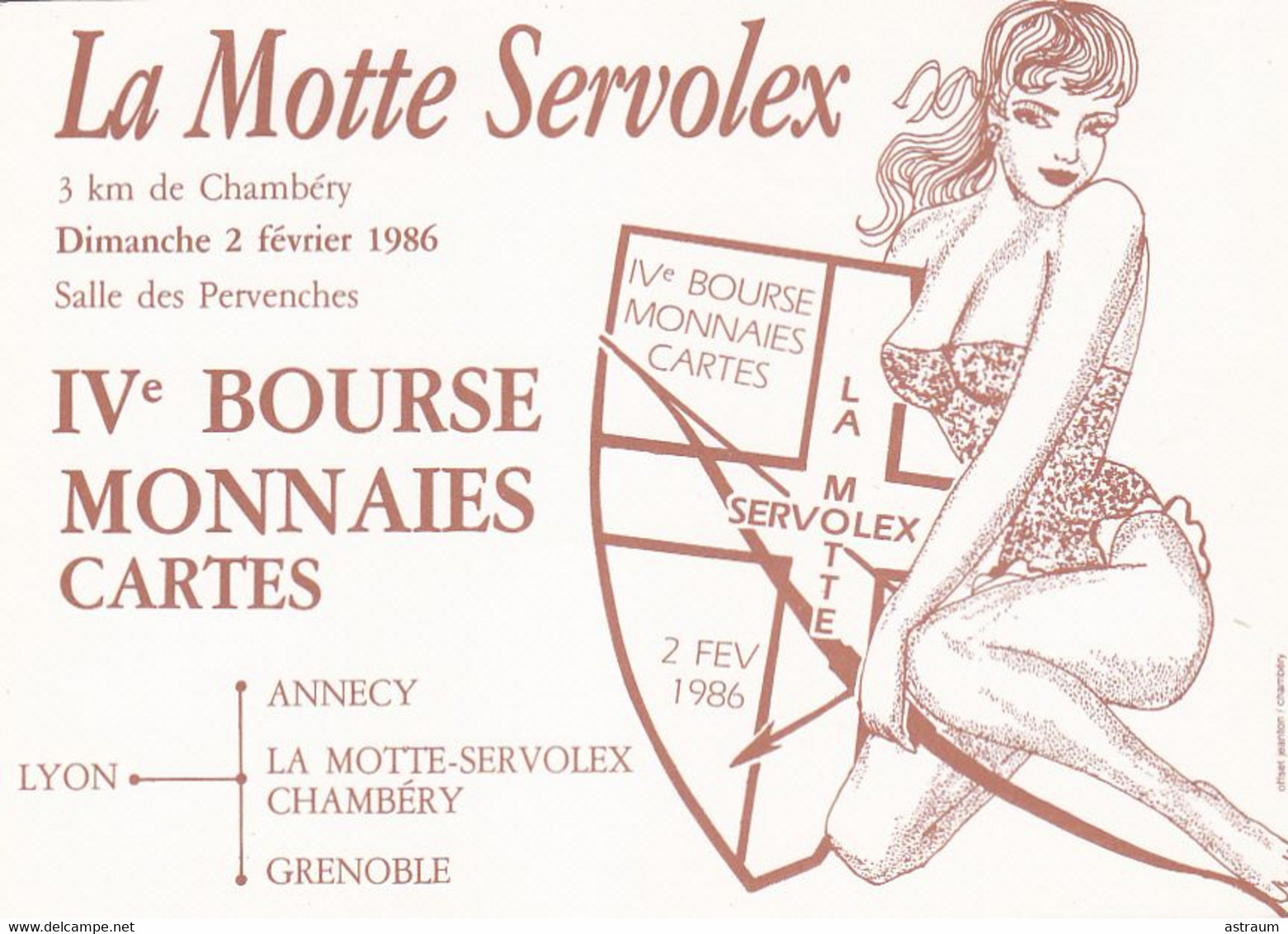 Cp-73- La Motte Servolex -- IVe Bourse - La Motte Servolex