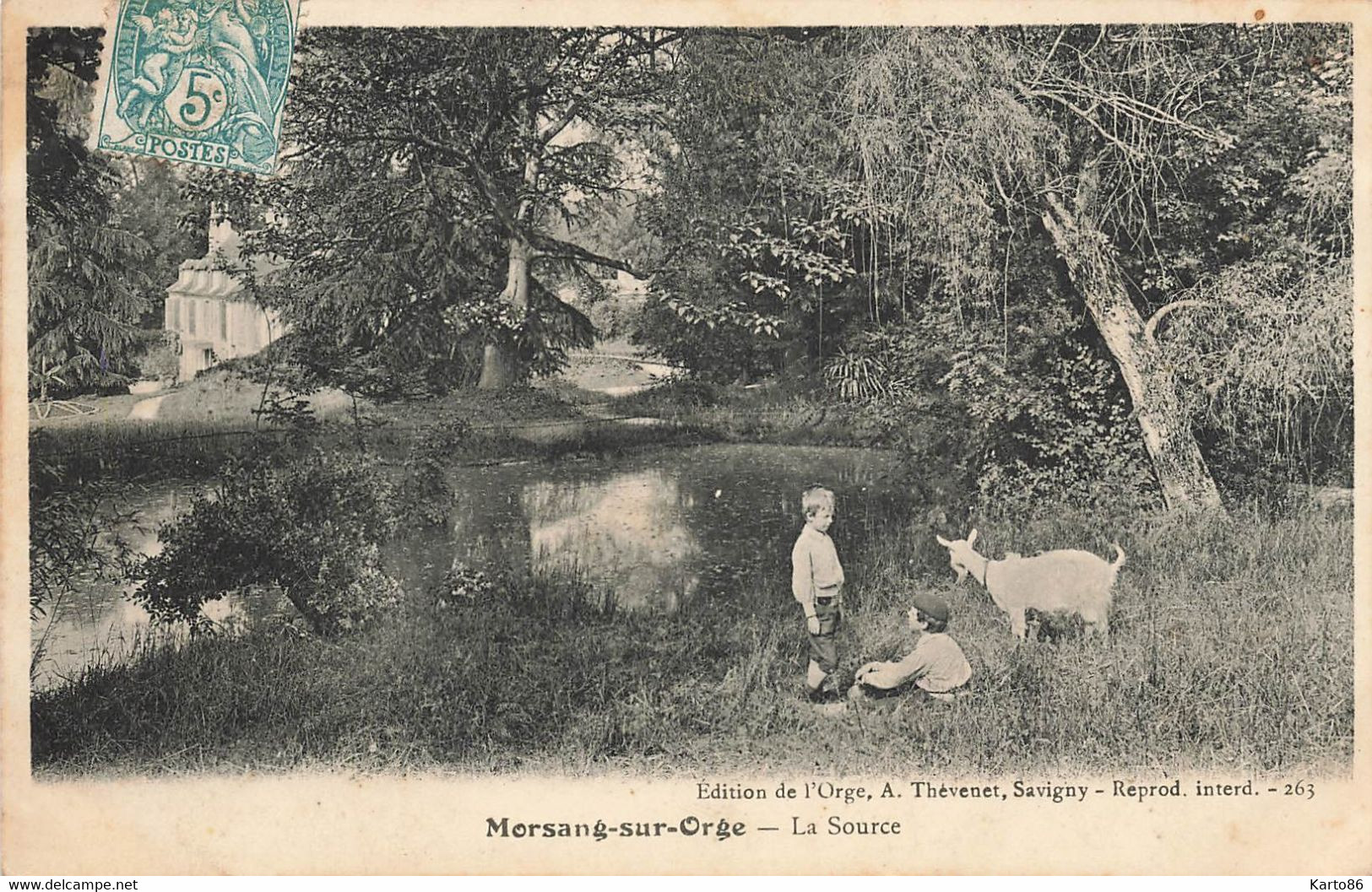 Morsang Sur Orge * La Source * Enfants Villageois - Morsang Sur Orge