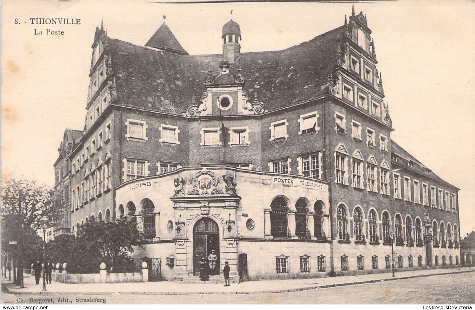 FRANCE - 57 - THIONVILLE - La Poste - Carte Postale Ancienne - Thionville