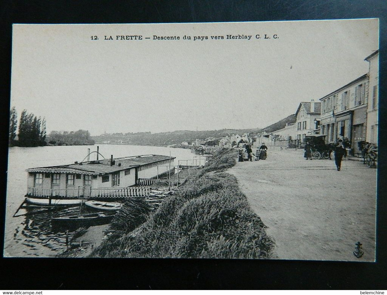 LA FRETTE                                  DESCENTE DU PAYS VERS HERBLAY - La Frette-sur-Seine