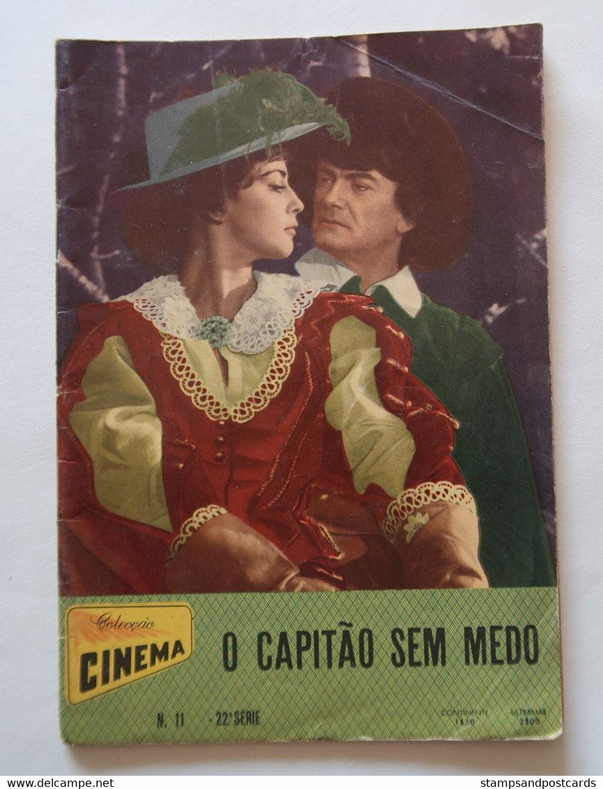 Portugal Revue Cinéma Movies Mag 1961 Le Capitaine Fracasse Jean Marais Anna-Maria Ferrero Adv. Sophia Loren Lux Soap - Cinéma & Télévision