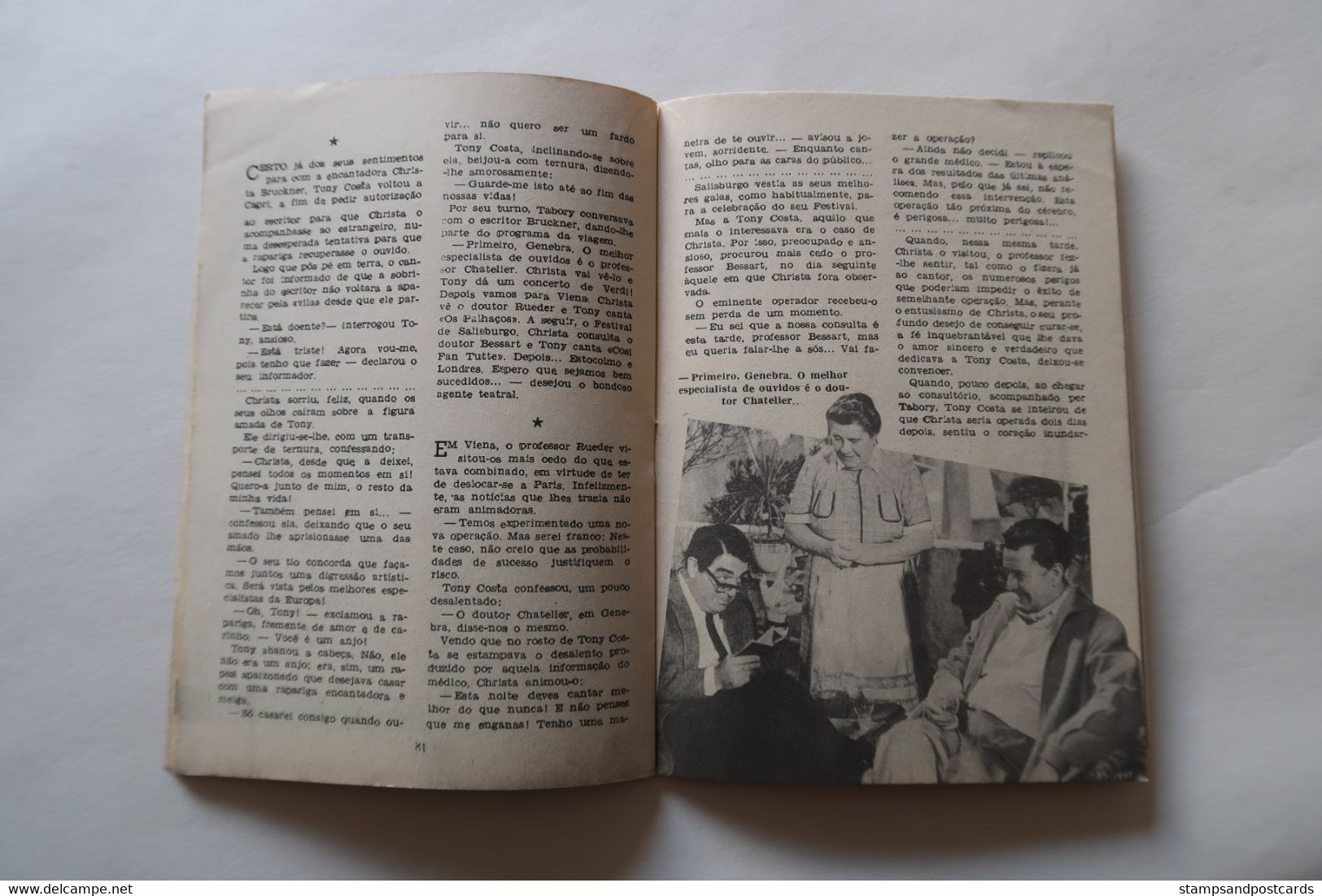 Portugal Revue Cinéma Movies Mag 1959 For The First Time Zsa Zsa Gabor Mario Lanza Columba Dominguez - Cinéma & Télévision