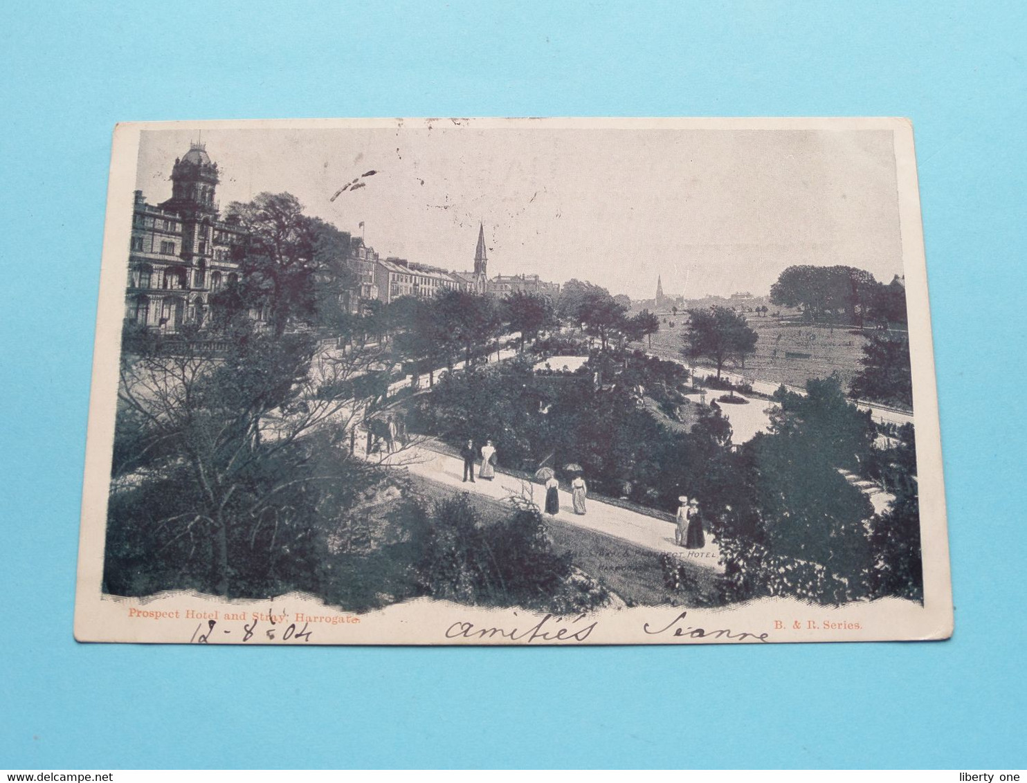 Prospect Hotel And Stray, Harrogate ( Edit. B & R Series ) 1904 ( See / Voir Scans ) ! - Harrogate