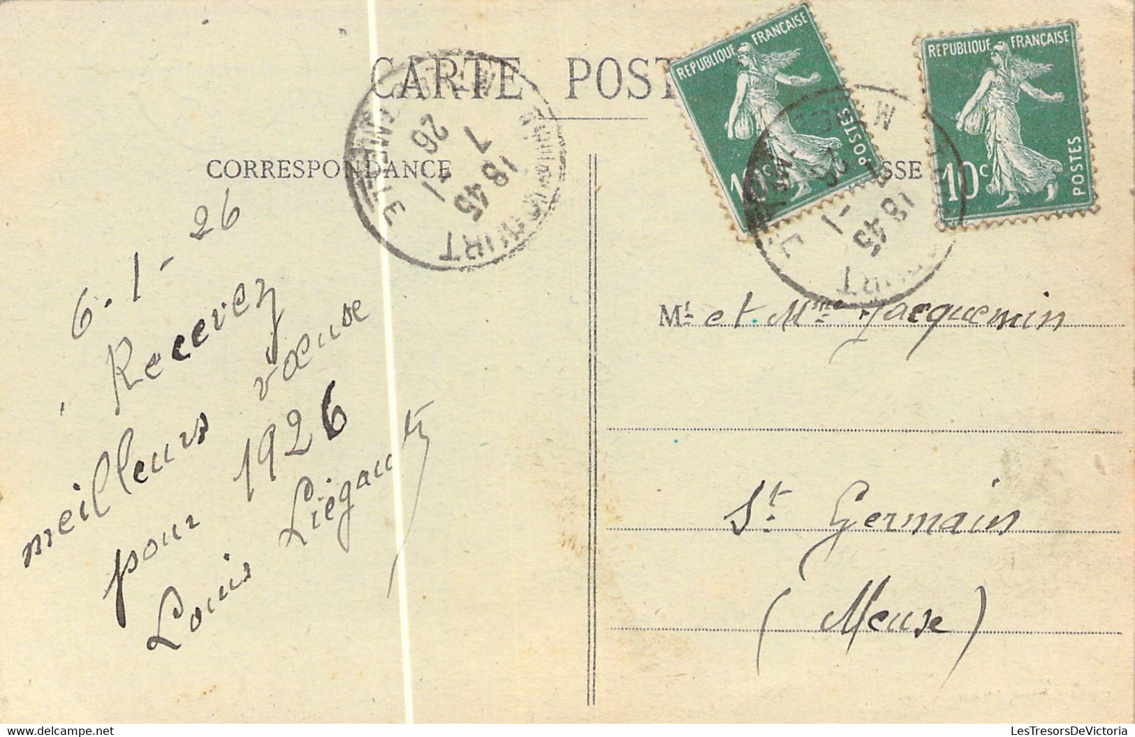 FRANCE - 54 - NEUVILLER Sur MOSELLE - Vue Générale - Carte Postale Ancienne - Autres & Non Classés