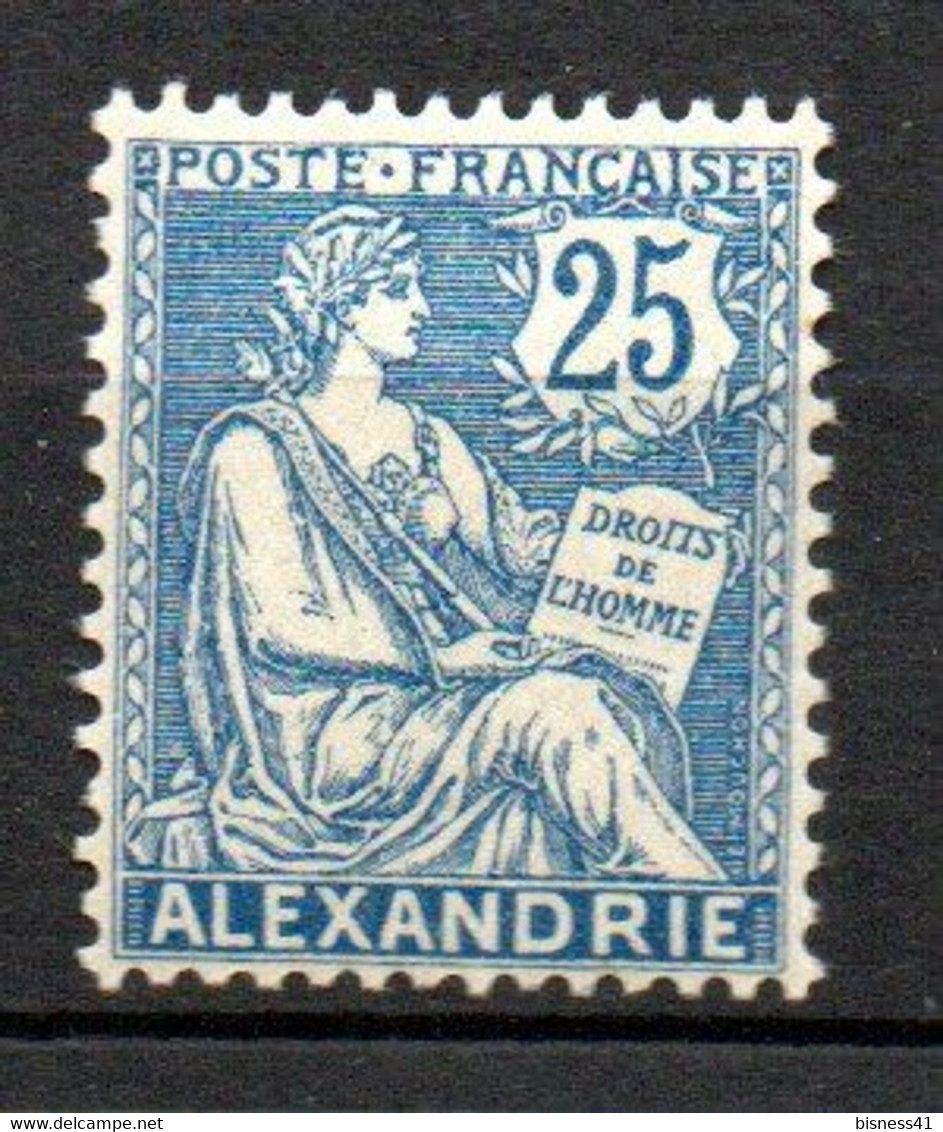 Col33 Colonie Alexandrie N° 27 Neuf X MH Cote : 2,50€ - Unused Stamps