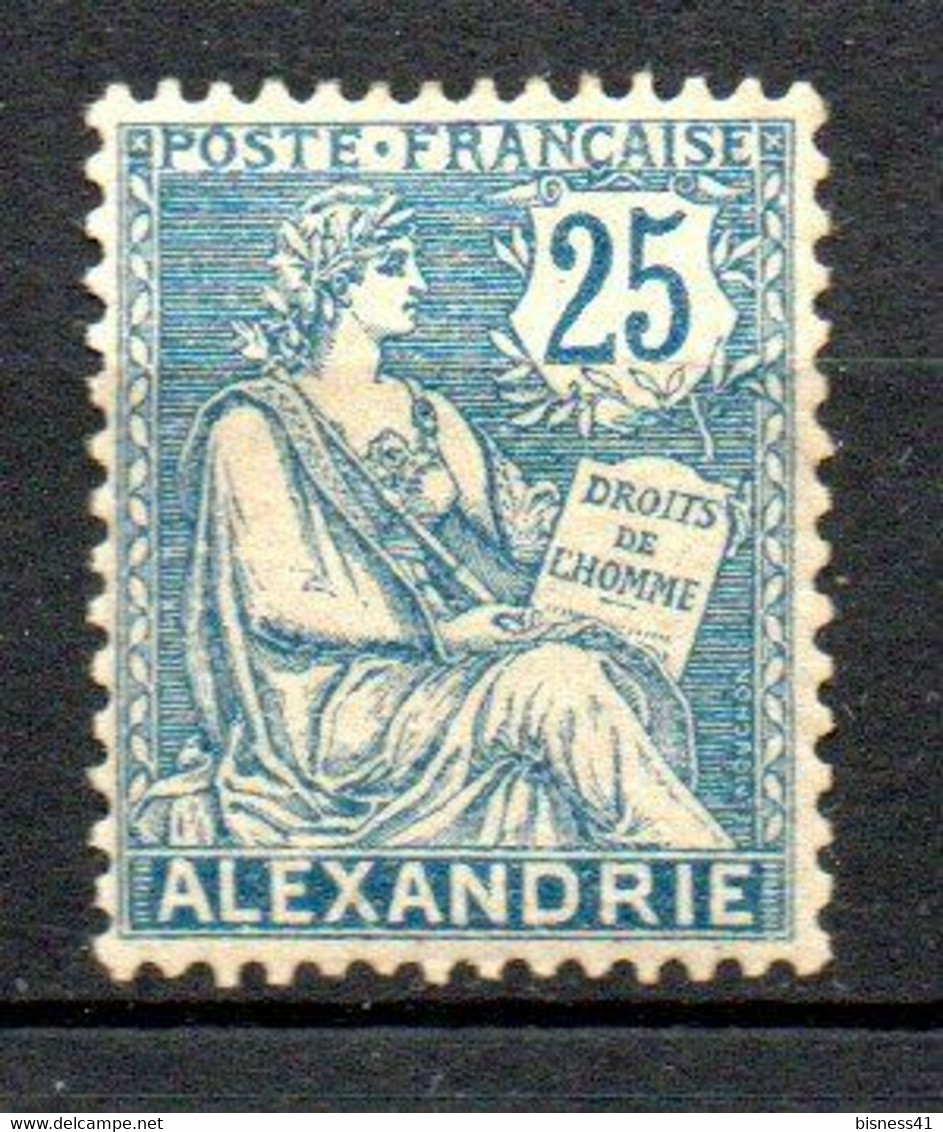 Col33 Colonie Alexandrie N° 27 Neuf X MH Cote : 2,50€ - Unused Stamps