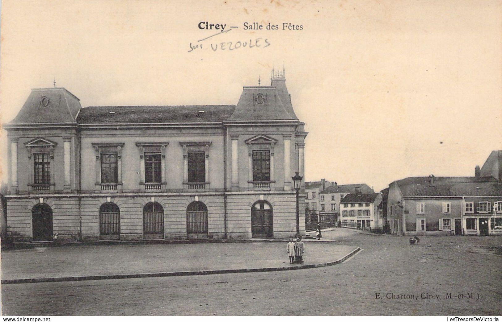 FRANCE - 54 - CIREY - La Salle Des Fêtes - E Charton - Carte Postale Ancienne - Cirey Sur Vezouze