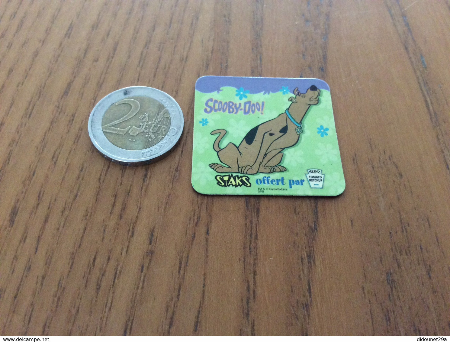 Magnet STAKS TOMATO KETCHUP "SCOOBY-DOO" (Scoubidou 3) - Magnets