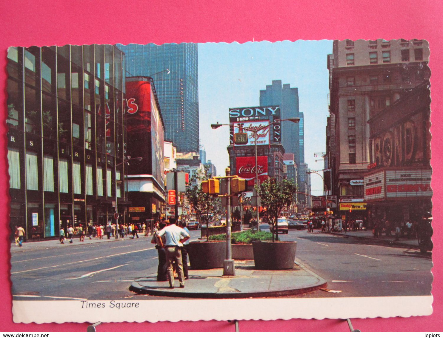 Etats-Unis - New York City - Times Square - R/verso - Time Square