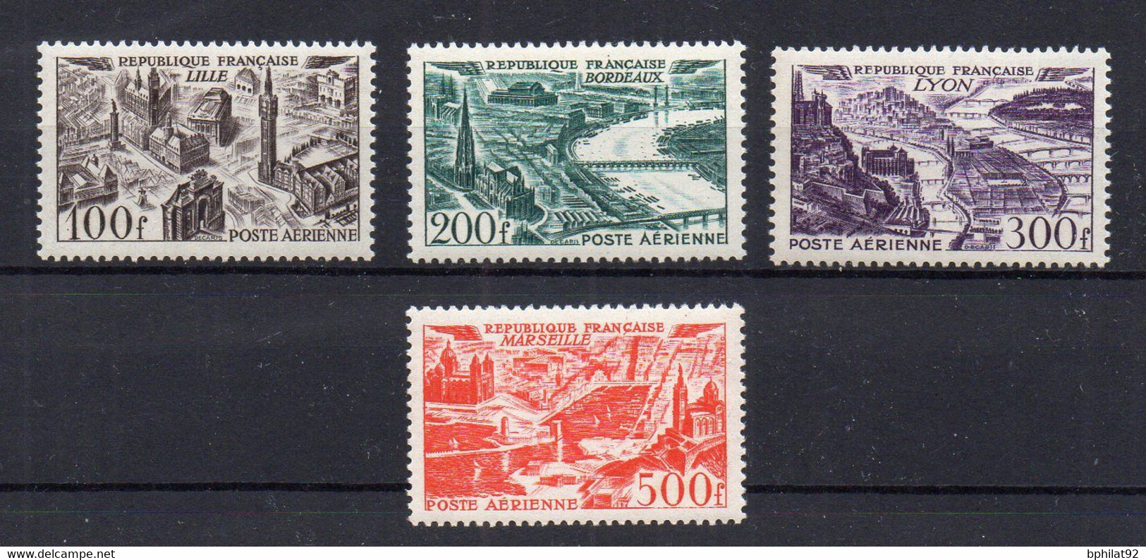 !!! SERIE DE POSTE AERIENNE N°24/27 NEUVE ** - 1927-1959 Neufs