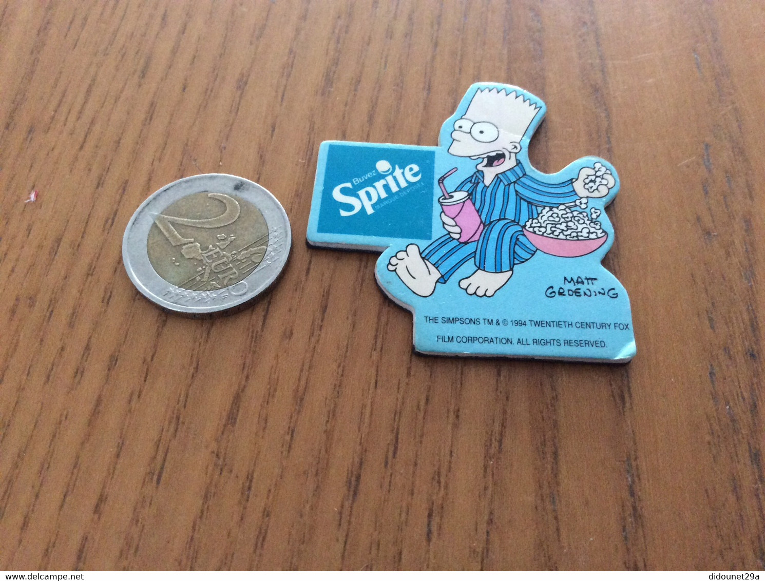 Magnet "Sprite - THE SIMPSONS 1994 (Bart)" - Magnets