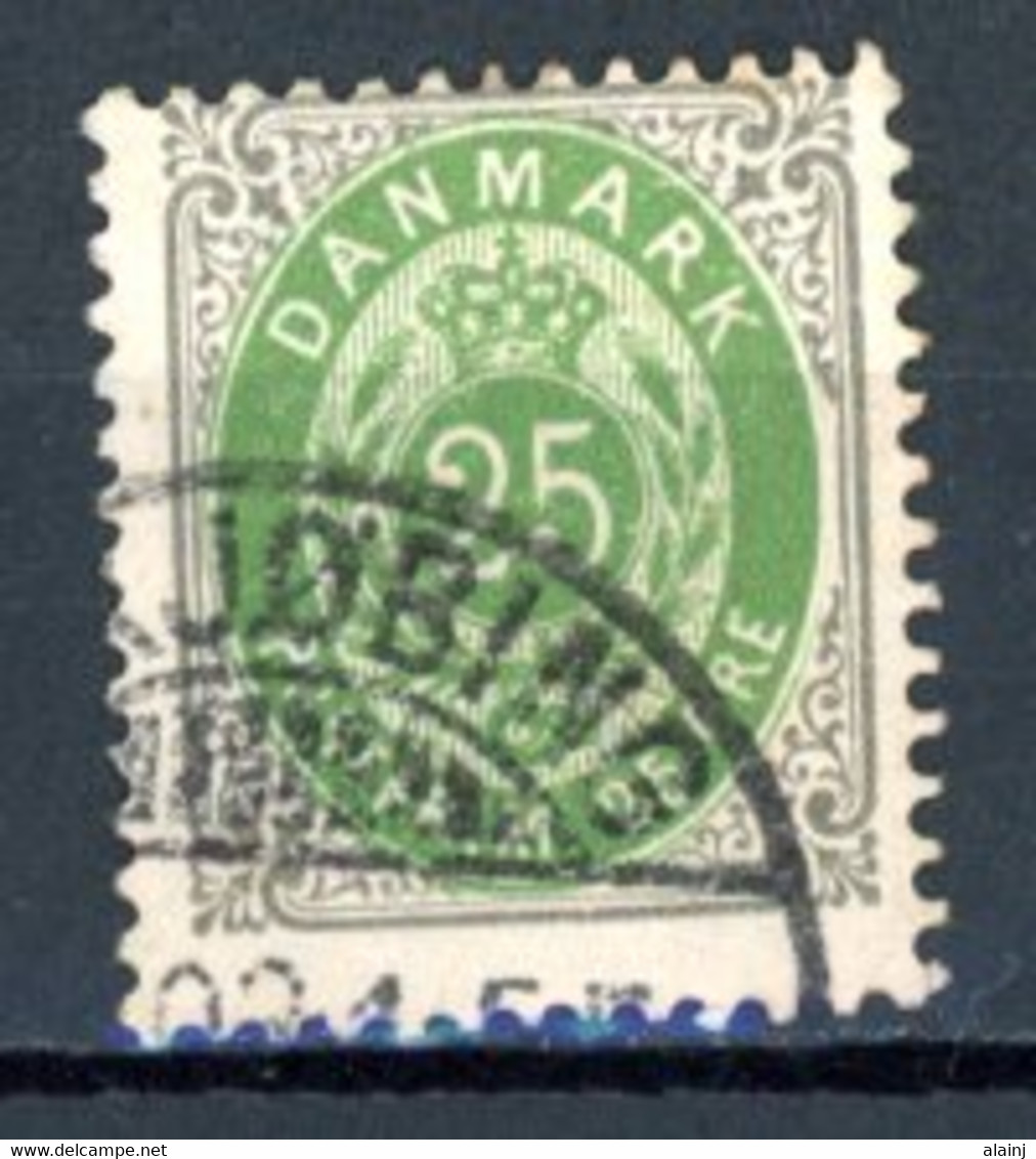 Danemark   Y&T    27A   Mi   29A   ---    Parfait état. - Used Stamps