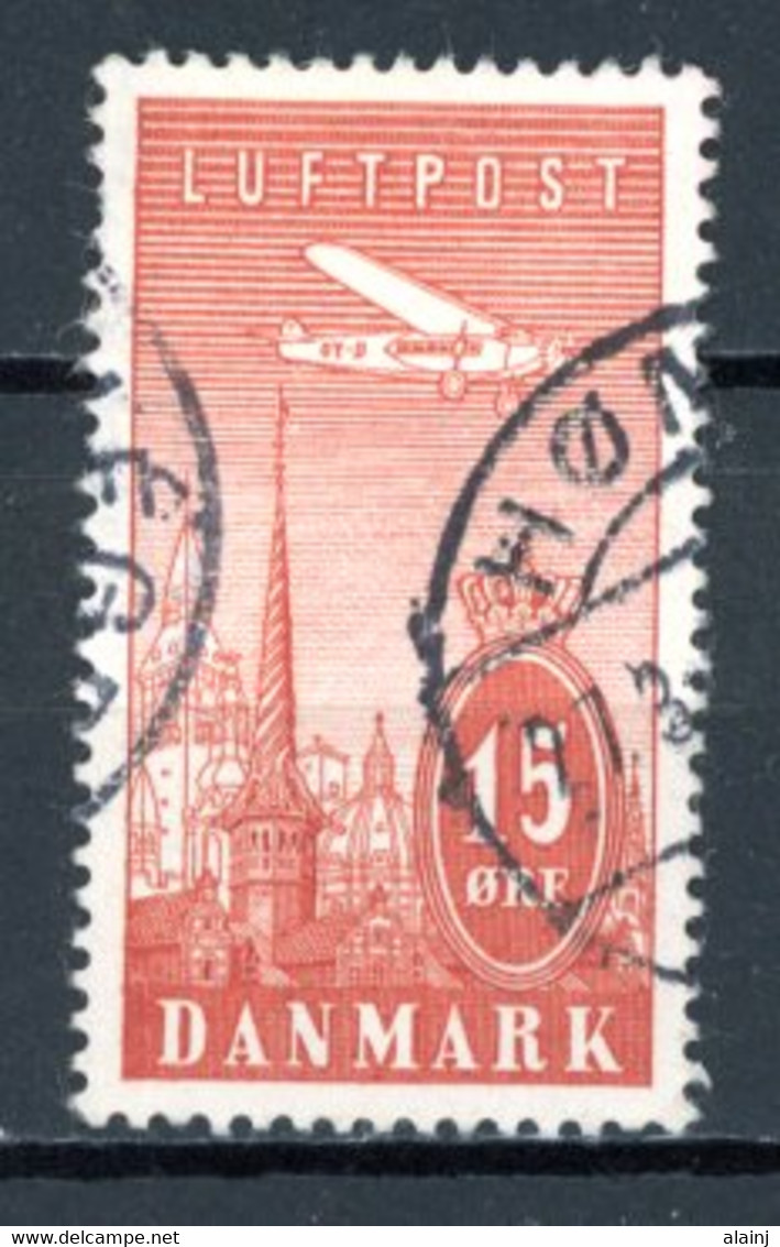 Danemark   Y&T    PA  7    Mi   218   Obl   ---    Excellent état - Luftpost