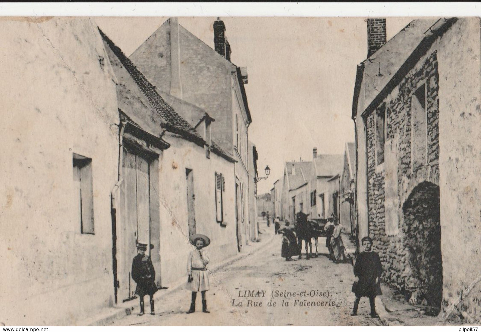 78 - LIMAY - La Rue De La Faïencerie - Limay