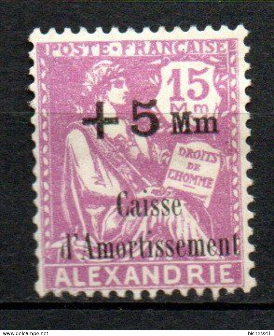 Col33 Colonie Alexandrie N° 84 Neuf X MH Cote : 11,00€ - Unused Stamps